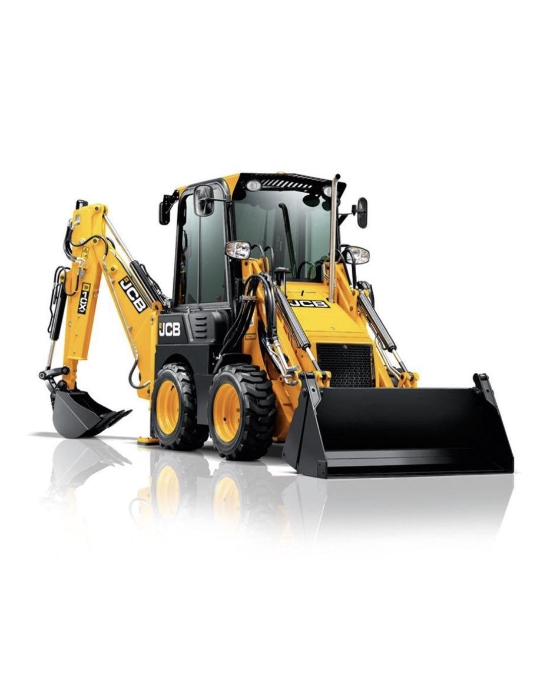Miniretroexcavadora JCB 1CX en alquiler — Maquinaria Santacruz, Santa Olalla (Toledo)