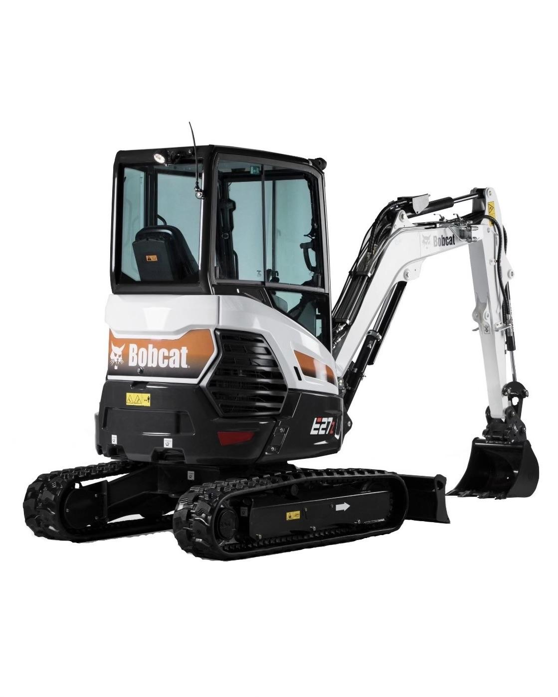 Miniexcavadora giratoria 2,7 t en alquiler — Maquinaria Santacruz, Santa Olalla (Toledo)
