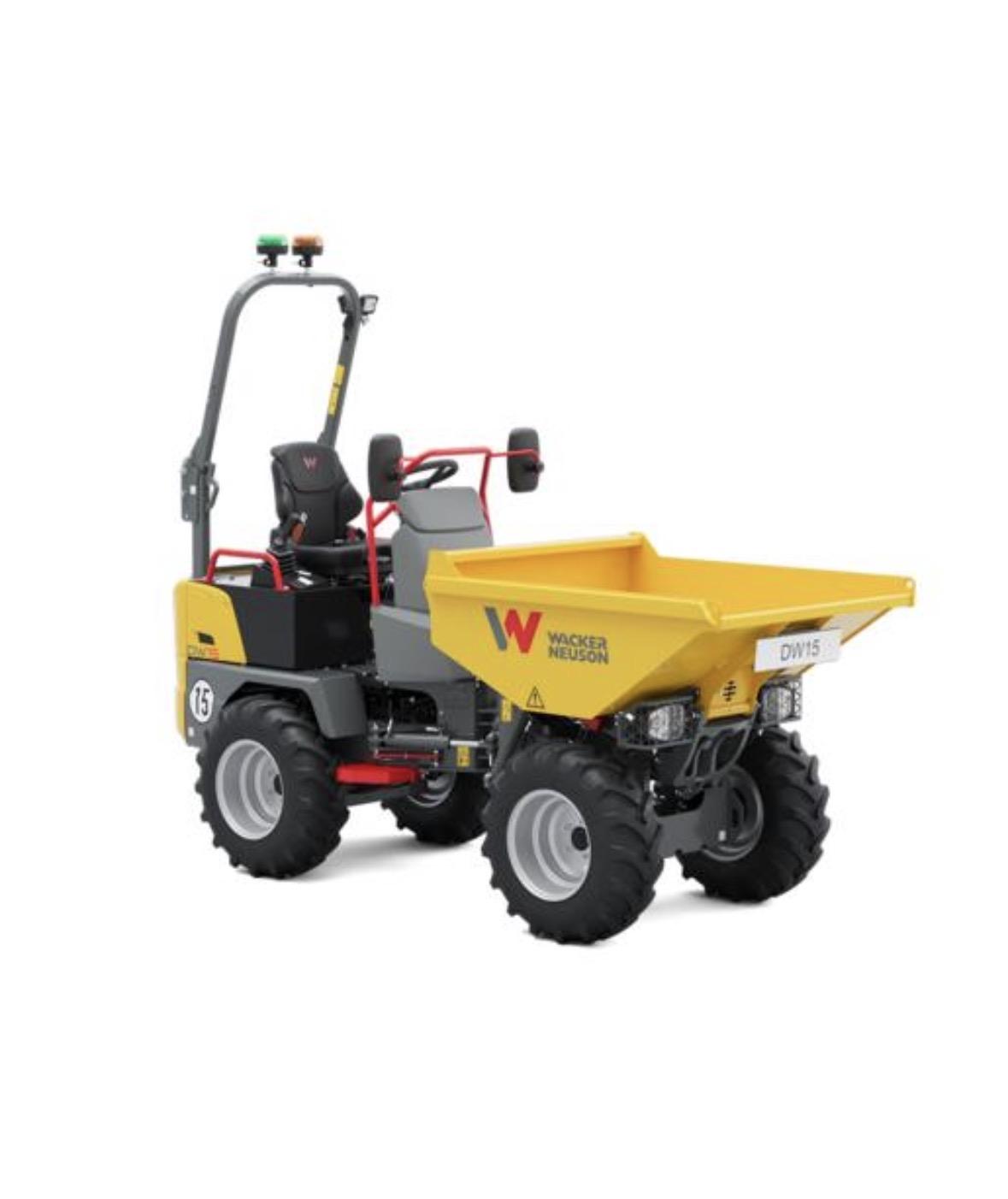 Dumper 1.500 kg en alquiler — Maquinaria Santacruz, Santa Olalla (Toledo)